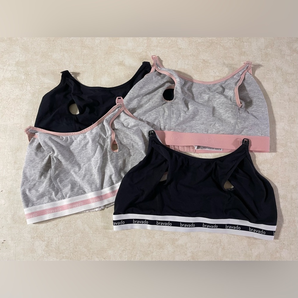 Lot of 4 - Bravado Pumping Bras size XL